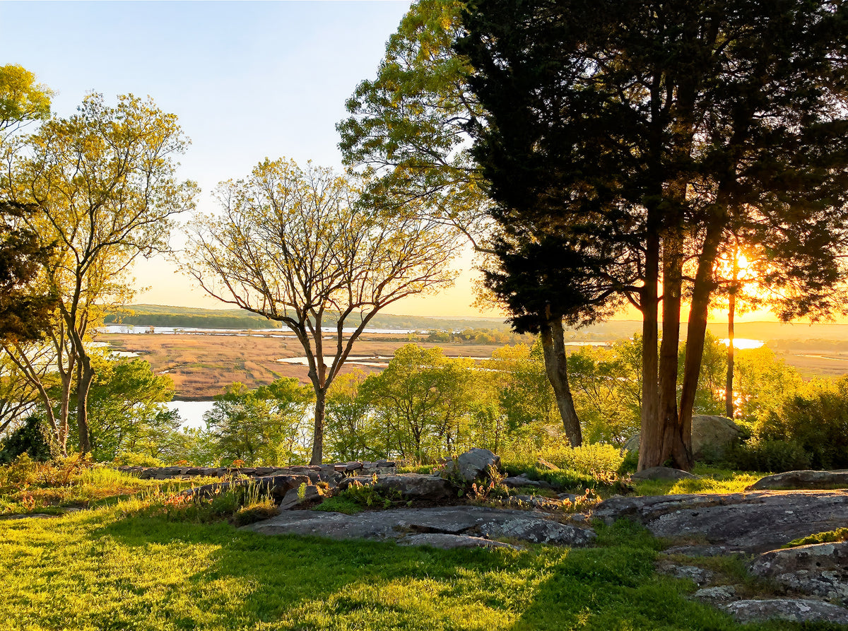 “Lord Hill Sunset” — Lyme, CT