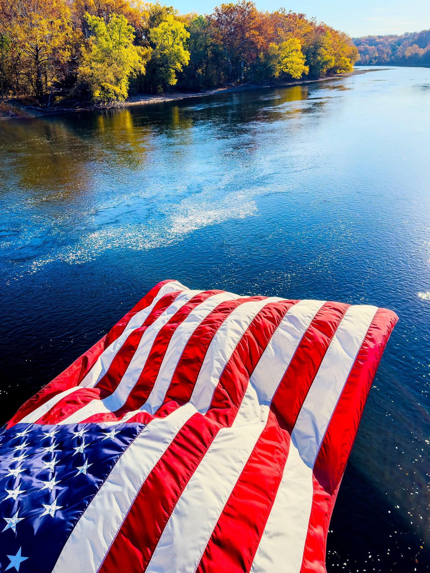 “Roebling's Flag” — Delaware River