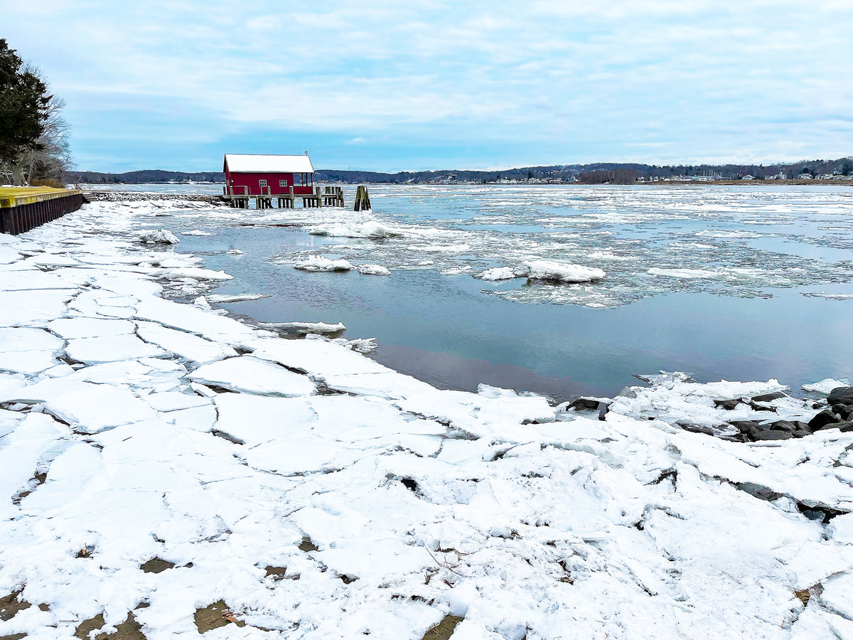 “River Ice” — Lyme, CT