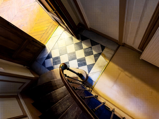 “Château Stairs” — Ermenonville, France