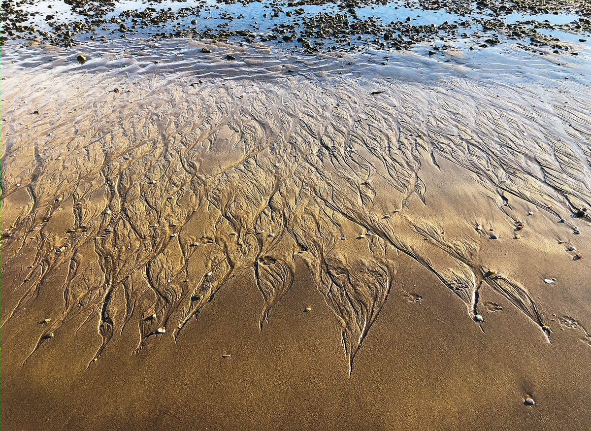 “Madison Beach Rivulets” — Madison, CT