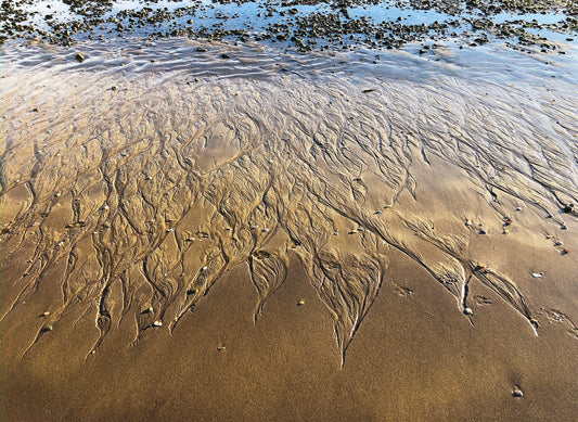 “Madison Beach Rivulets” — Madison, CT