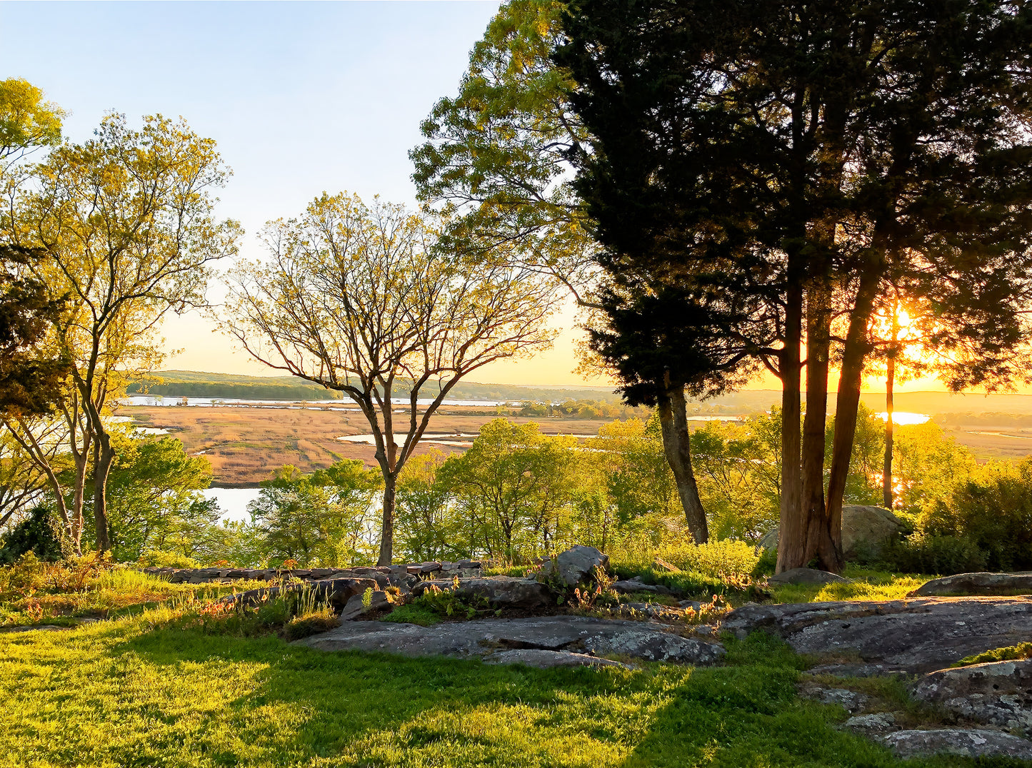 “Lord Hill Sunset” — Lyme, CT