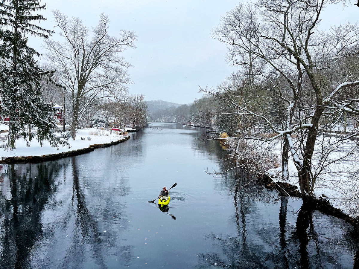 “Winter Kayak” — Lyme, CT