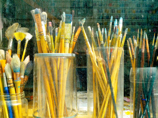 “Montmartre Paintbrushes” — Paris, France