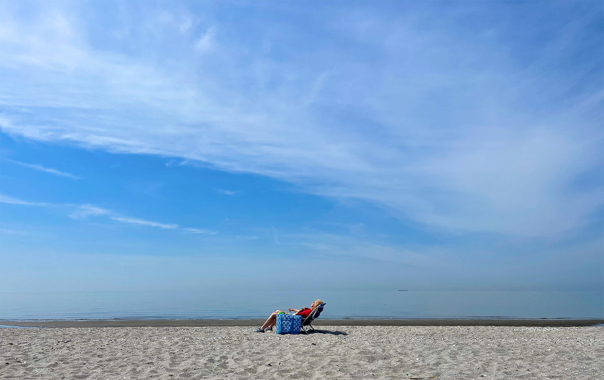 “Beach Loner” — Madison, CT
