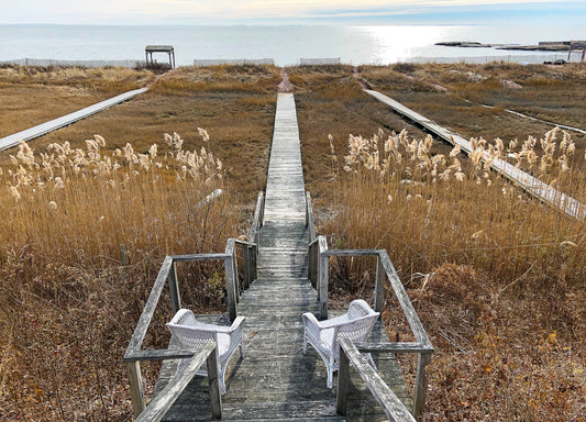 “Madison Beach Walkway” — Madison, CT