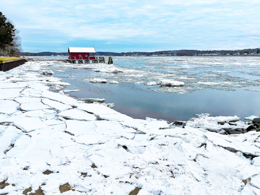 “River Ice” — Lyme, CT
